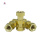 no burr brass head hex flat nut